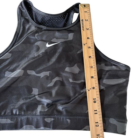 Nike One Tight Fit Shiny Camo Dri-Fit Sports Bra & Leggings Set L - Picture 6 of 12